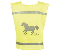 YELLOW VEST WITH REFRACTING INSERTS - 4005