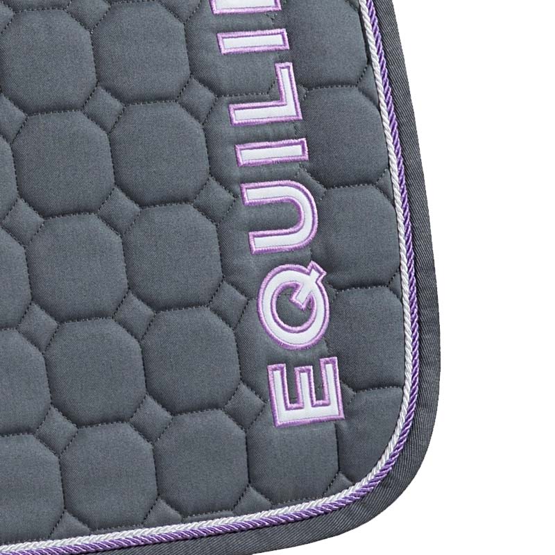 Saddle Pad Equiline Octagon with Double Piping for english riding - 9283