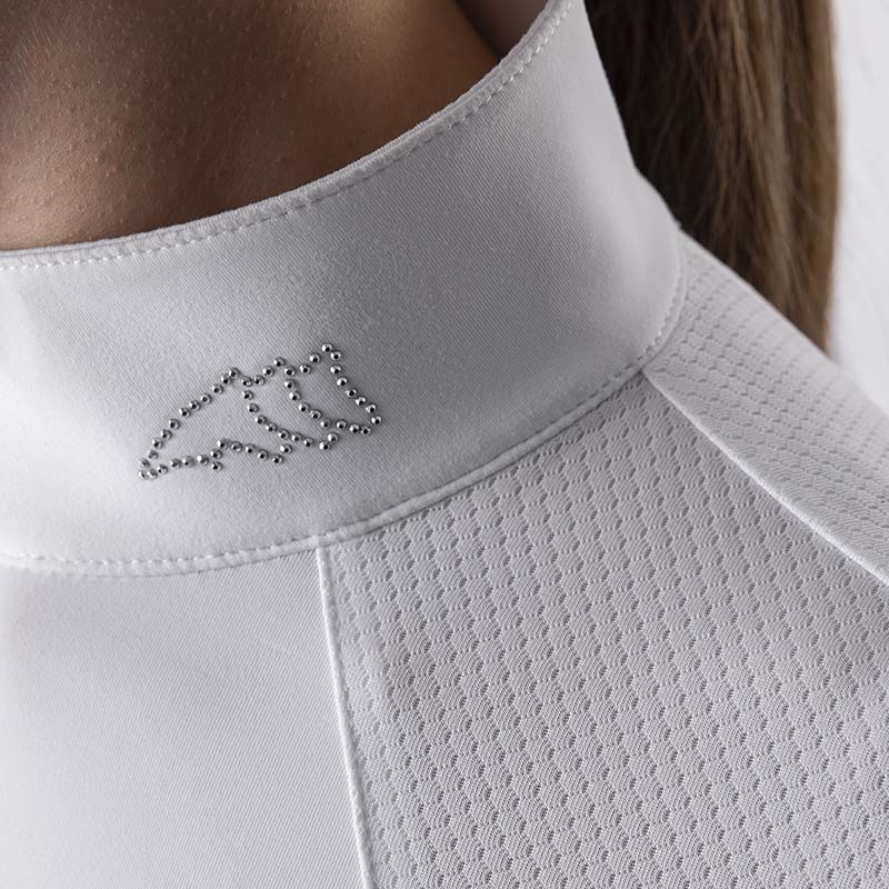 Equiline riding polo shirt ghitak long sleeved - 2303