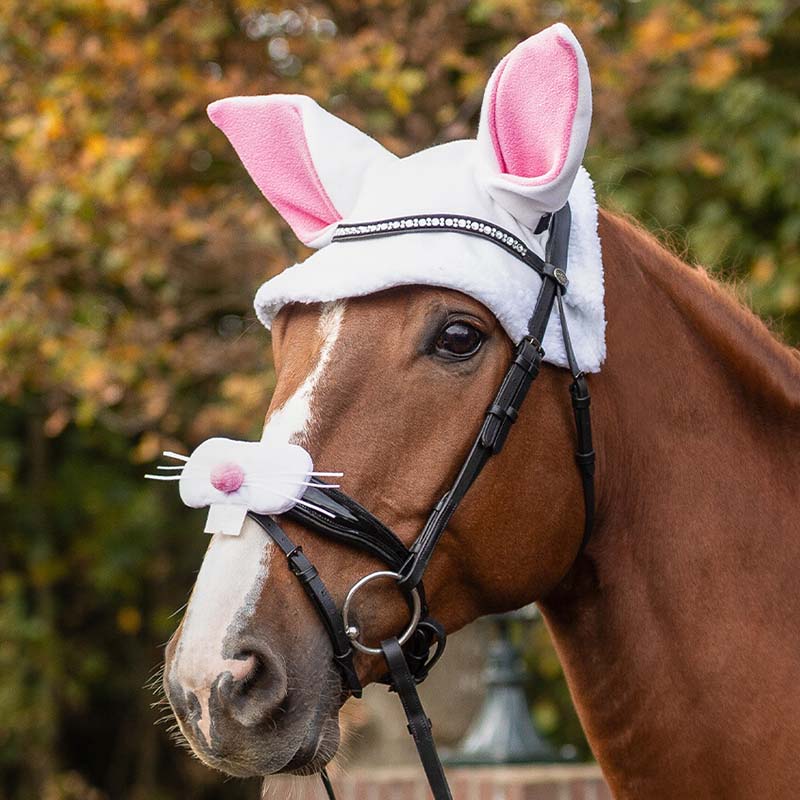 Horse Ear Net with Bunny ears - Easter Collection - 9331