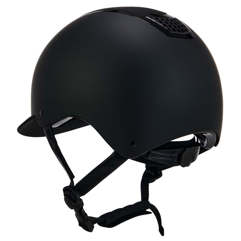 Equestro eclipse plain matt riding helmet - 2103