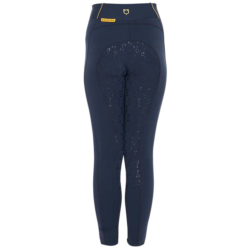 Winter Riding Leggings Equestro for Girl, Full-grip with fleece lining  - 9785