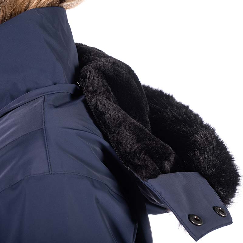 Women's Long Waterproof and Windproof Jacket HKM – Minnesota Model - 3428