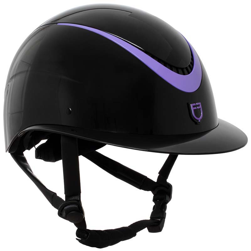 Equestro galaxy shine helmet with glossy finish