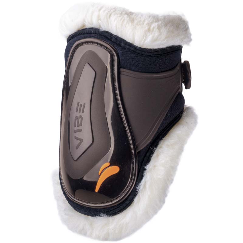 eQuick Vibe Rear Fluffy Fetlock boots w/Synthetic wool - 1620