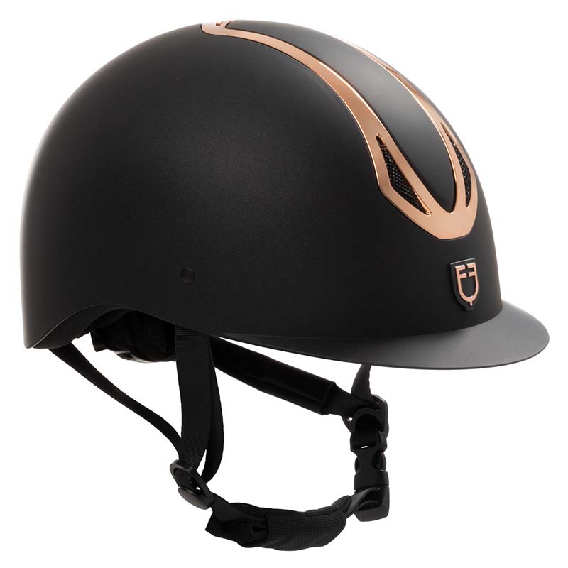 Riding helmet azael equestro matt with colored frame - 3356