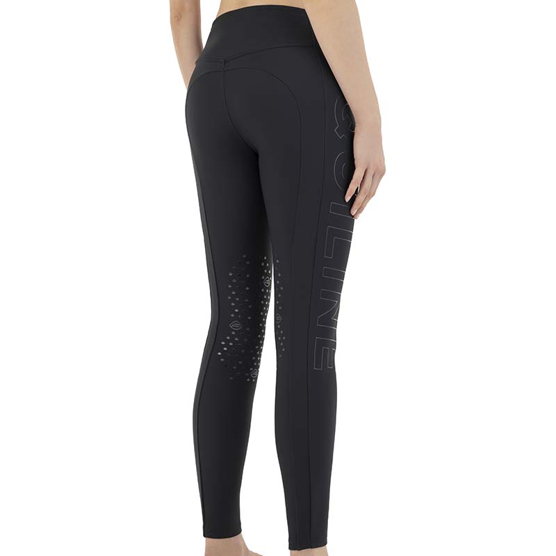 Equiline Thermal Riding Leggings fleece-lined w/Knee grip - 9276