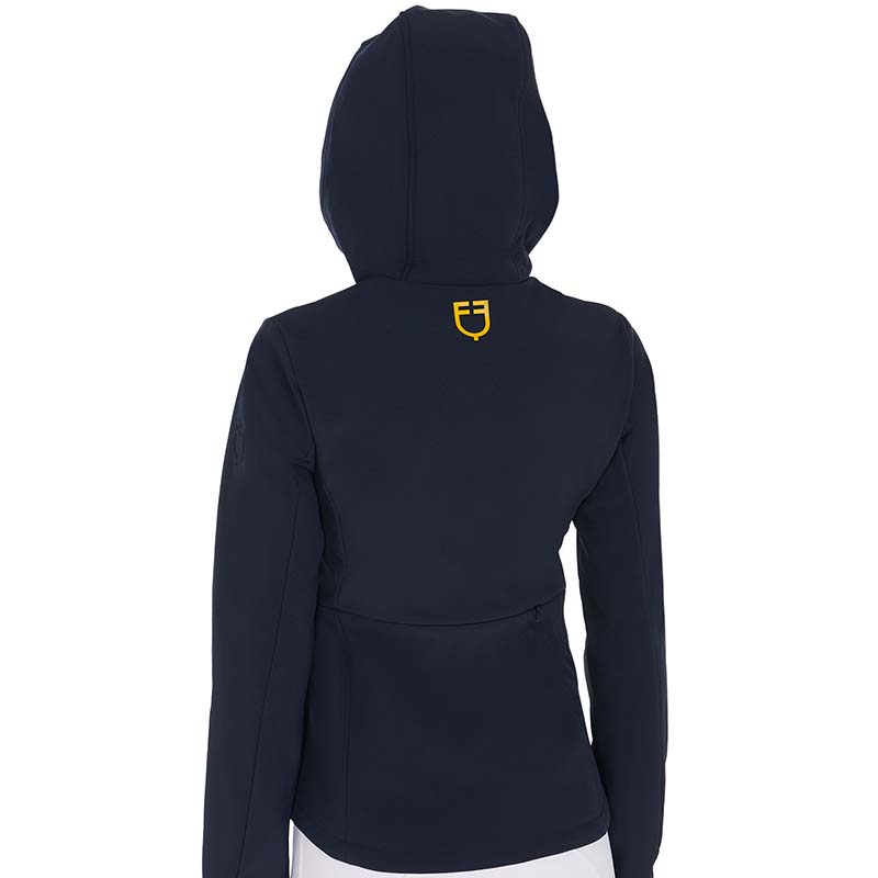Equestro women's windproof slim fit softshell jacket - 9733