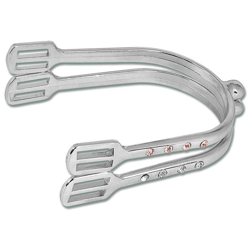 Rhinestone spurs crystal with shank - 3072
