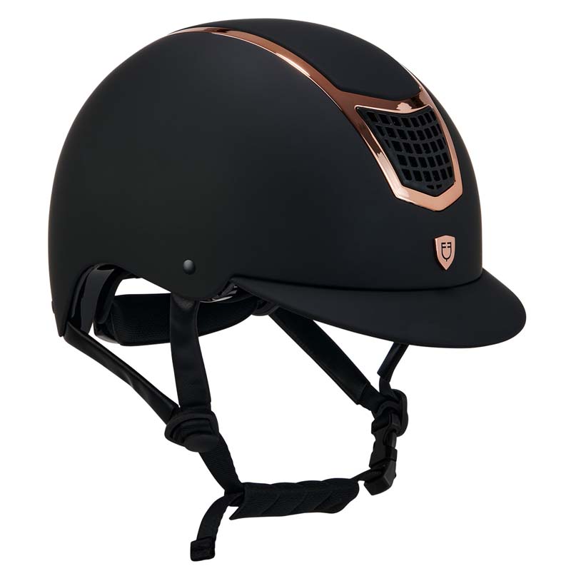 Equestro eclipse plain matt riding helmet - 2103