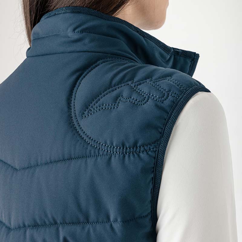 Equiline Elysir women's Padded Vest in lightweight Eco-Duvet - 9210