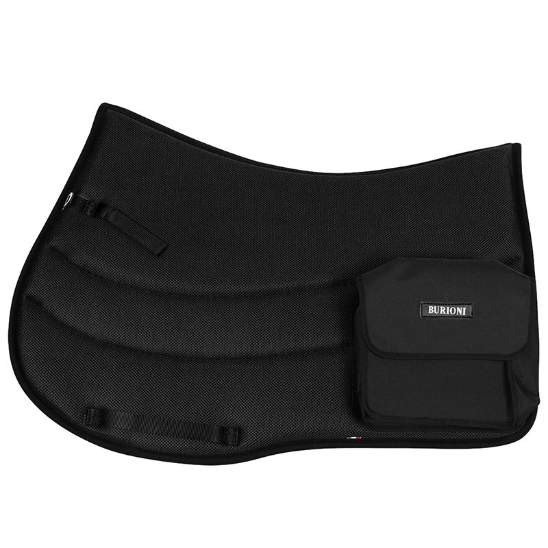 Rectangular sympatex saddle pad for trekking with pockets various colours - 2967