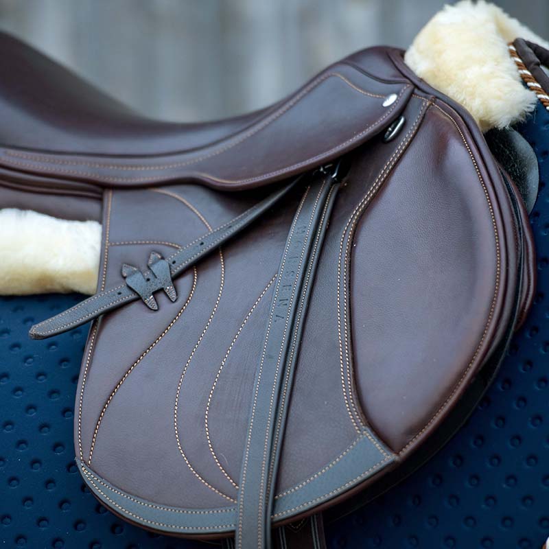 Horsena kelly leather jumping saddle - 2715
