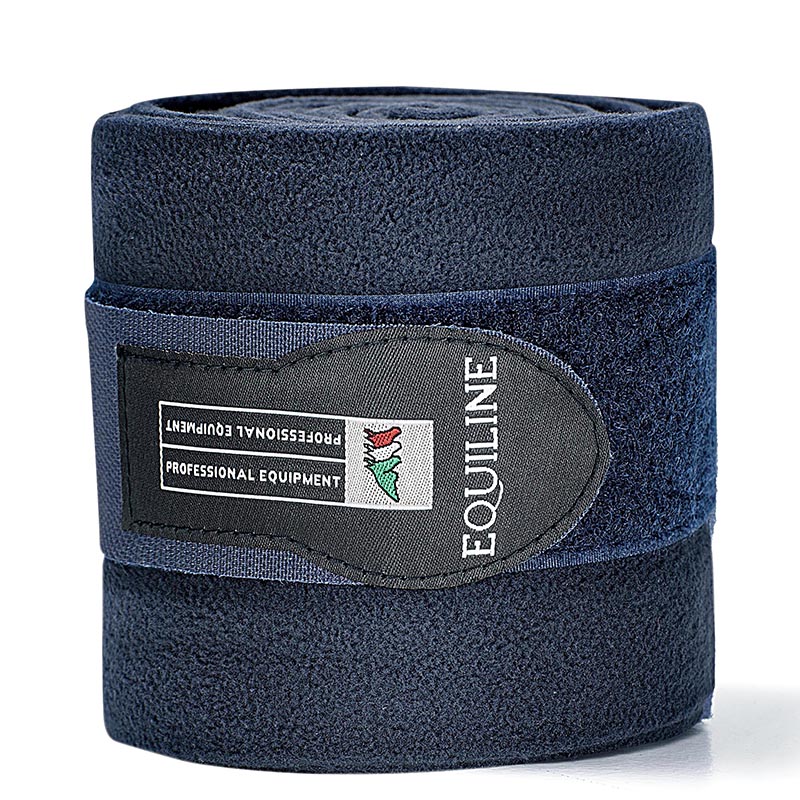 Polo fleece bandages equiline set of 4 pcs