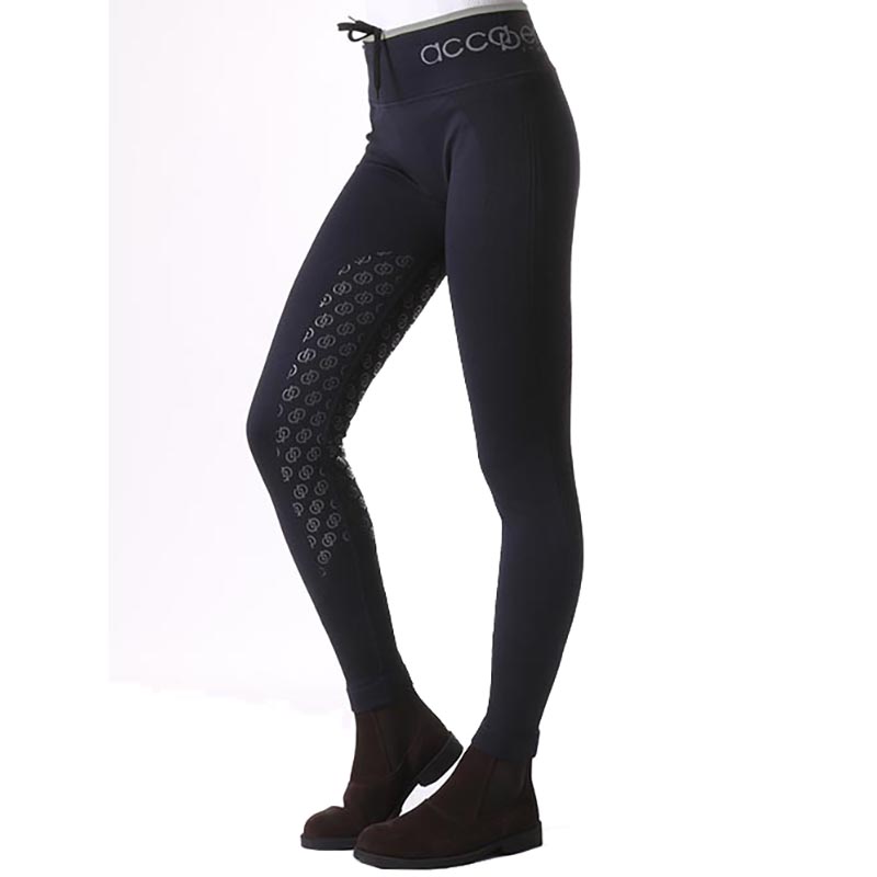 Woman leggings Accademia Italiana Equestrian Style with grip - 3969