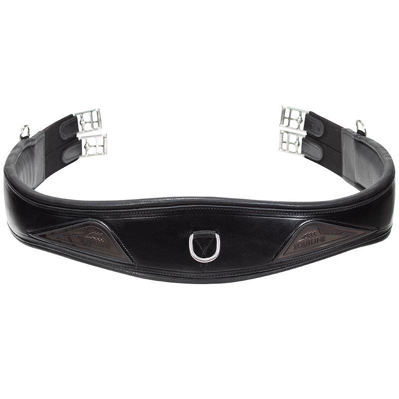 Girth classic shape leather equiline saddle division