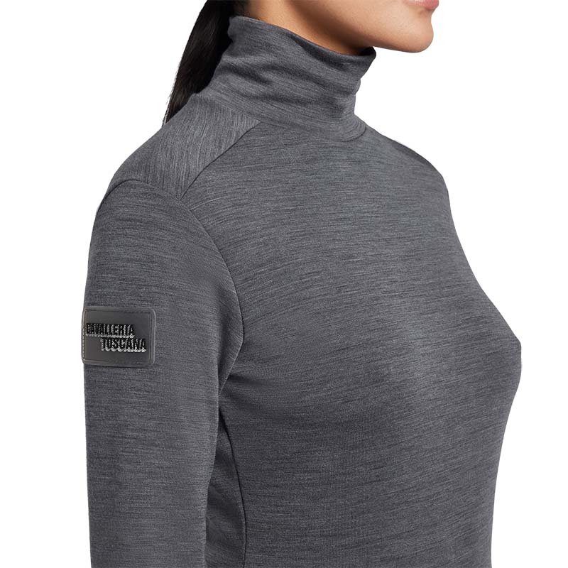 Cavalleria toscana women high-neck technical wool sweater