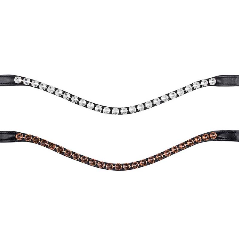 Waldhausen x-line boost curved browband with large crystals - 3093
