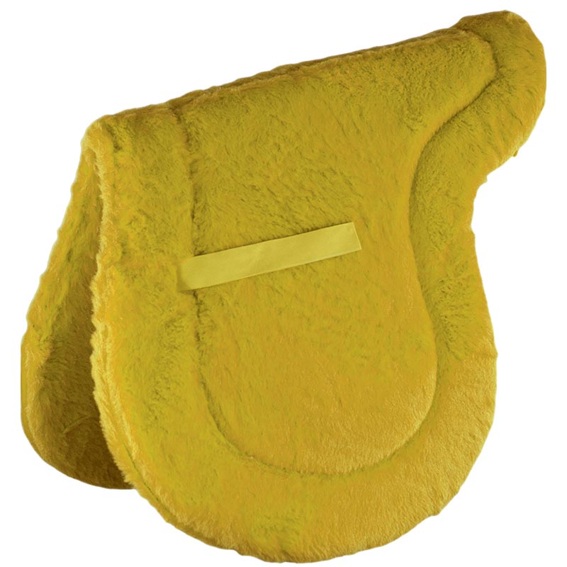 English saddlecloth shaped synthetic fur - 2987