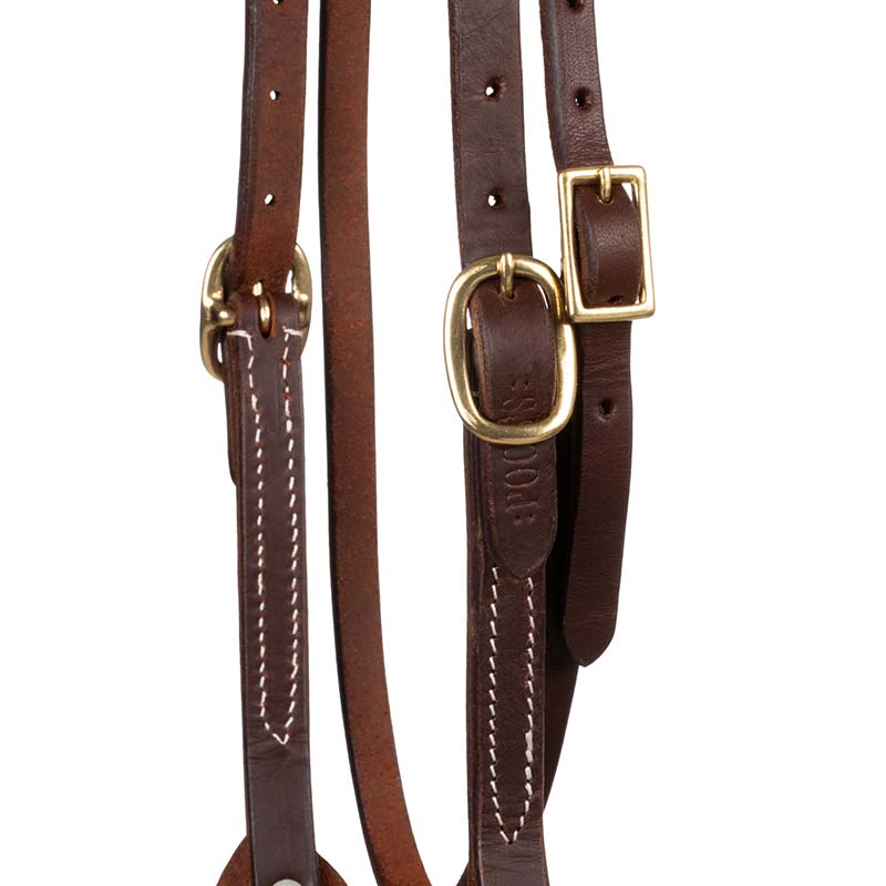 Western Bridle Pool’s in oiled leather - Quick Change System - 4426