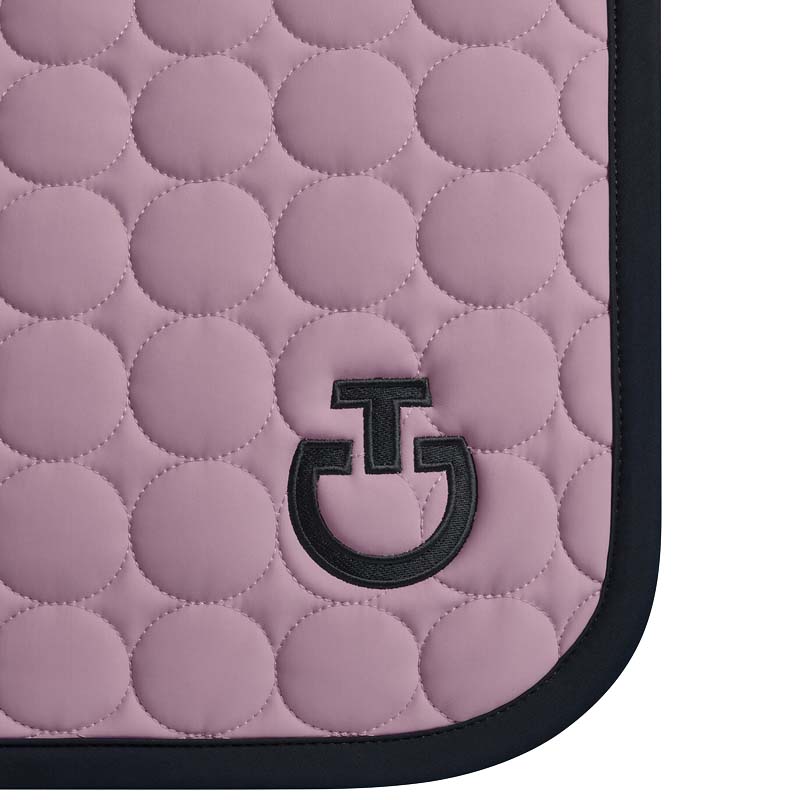 Cavalleria Toscana jumping saddle pad geometric quilted - 9624