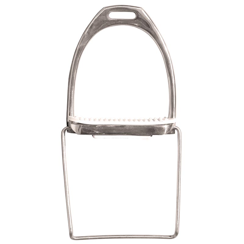 Stainless steel courtesy stirrup