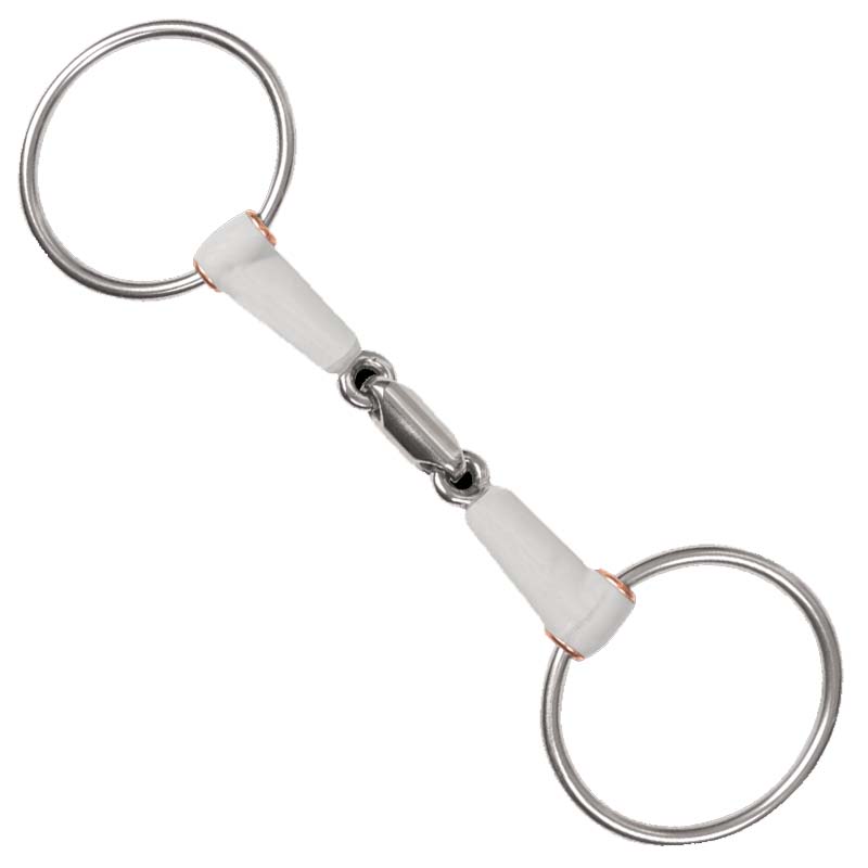 Beris loose ring snaffle with lozenge