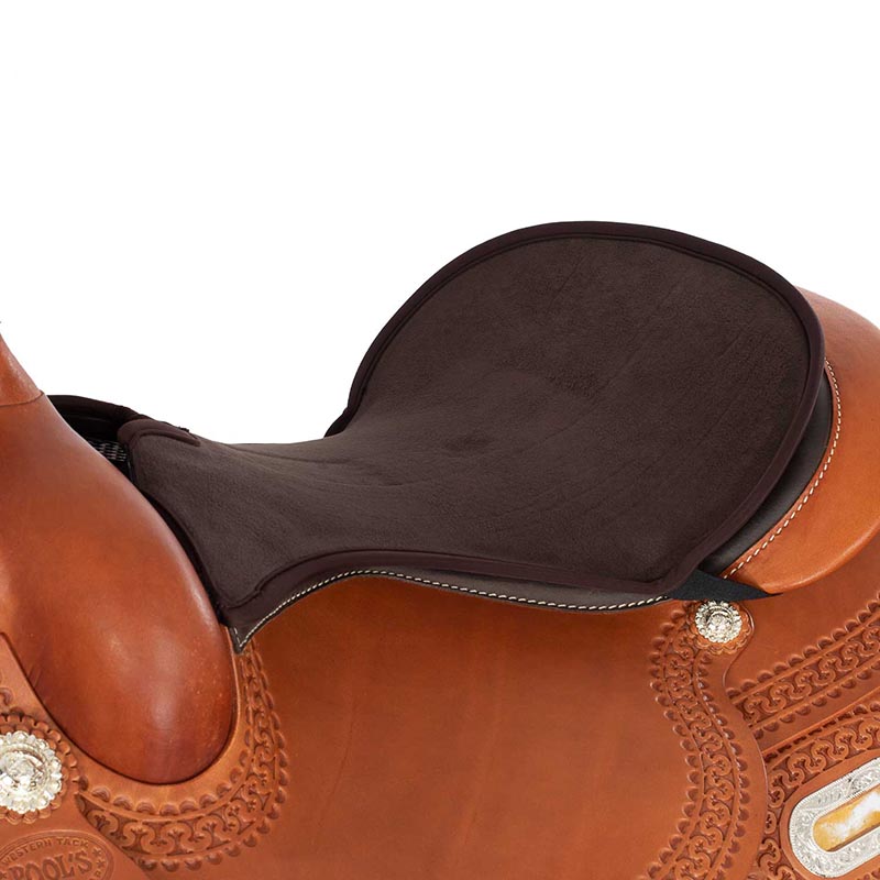 Seat cover gel pad for western saddle and active soft lycra brand Acavallo - 4462