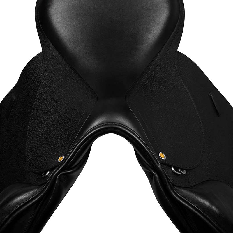 Equestro jumping saddle in embossed leather - 2721
