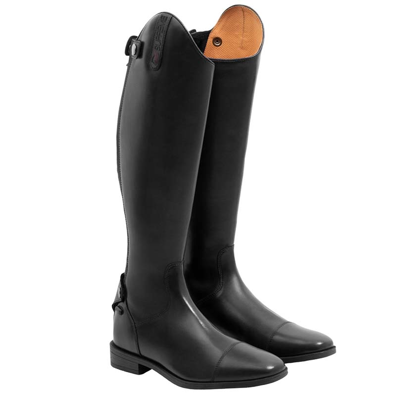 Supreme unisex smooth leather riding boots - 3696