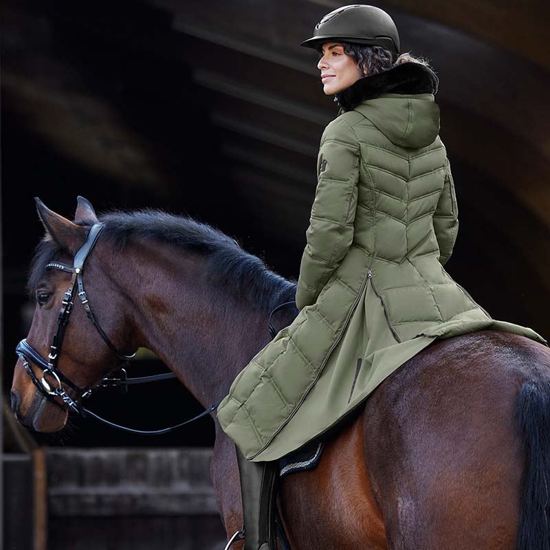 Horse riding long coat model saphira - 2617