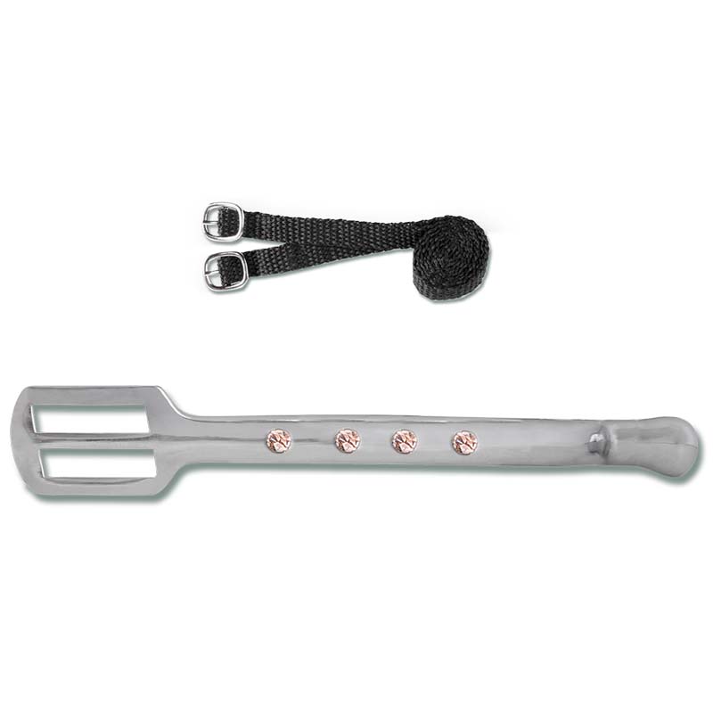 Rhinestone spurs crystal with shank - 3072