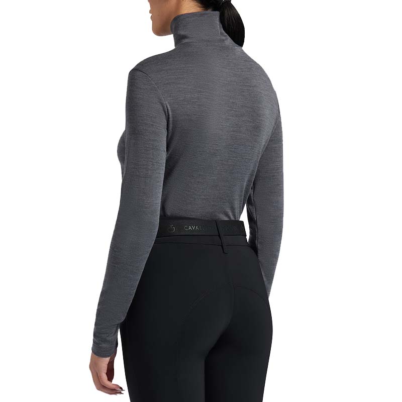 Cavalleria toscana women high-neck technical wool sweater - 9566