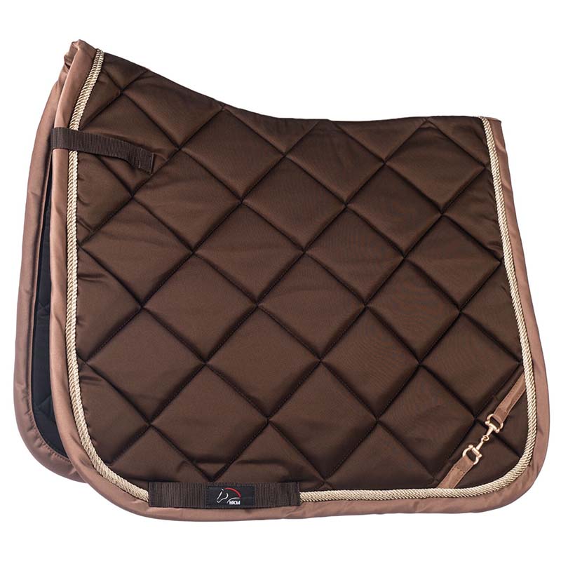 English saddlecloth hkm golden gate padded with cord - 3629