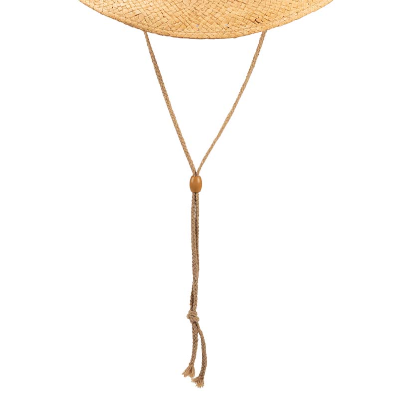Western Paper Straw Hat BOULDER with brown hatband - 4078