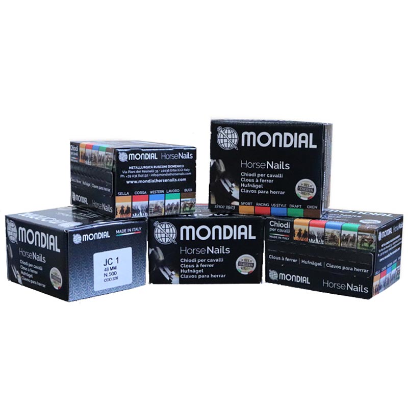 Packaging 500 mondial nails measure 60 mm jc4
