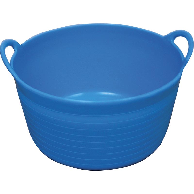 Flexible low bucket 12 lt various colours