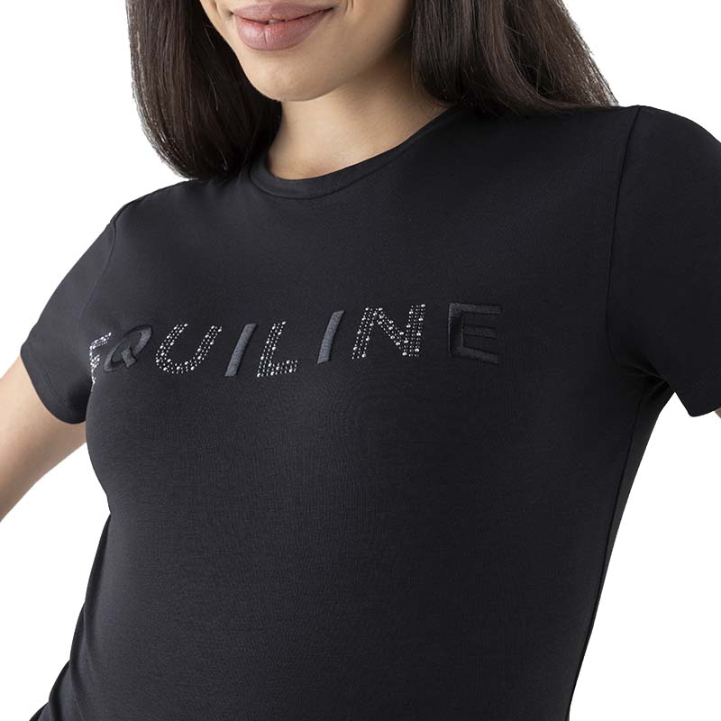 Equiline women’s t-shirt stretch cotton mod. gelig model - 9278