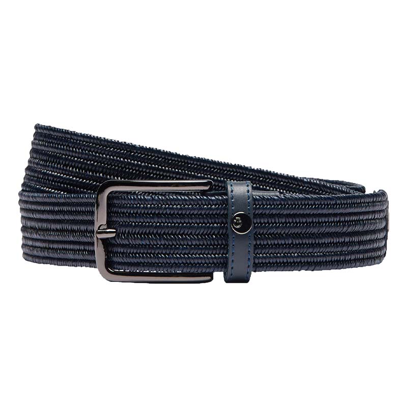 Cavalleria Toscana men's braided leather belt - 9359