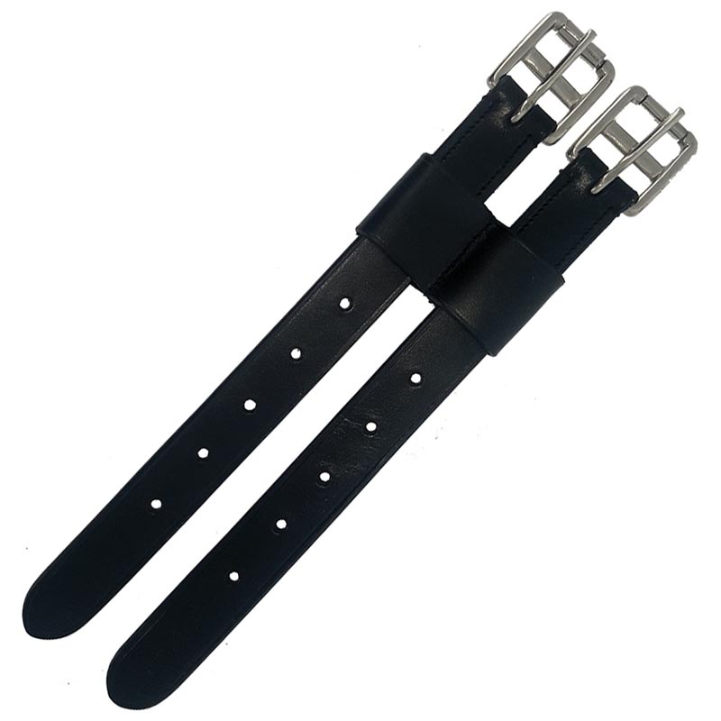 Extension for leather girth straps
