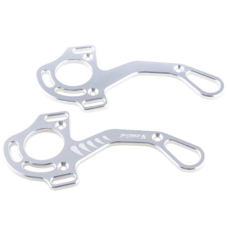Bit hackamore jin stirrup aluminium short rods - 2533