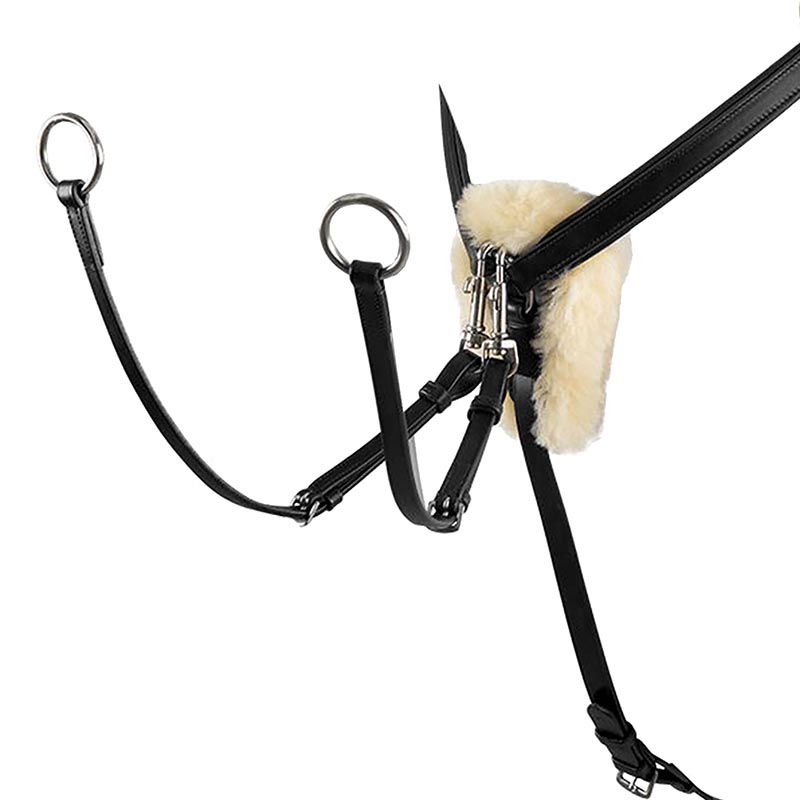 Martingale hunting leather brand Equestro - 2663
