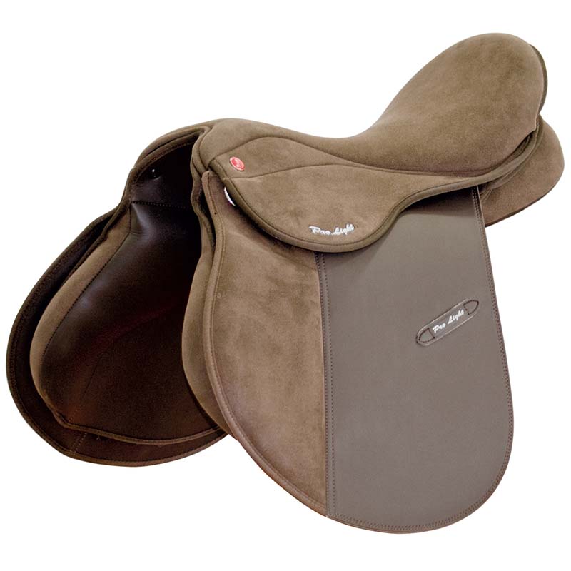 English all pourpose saddle pro-light firenze model faux suede - 2736
