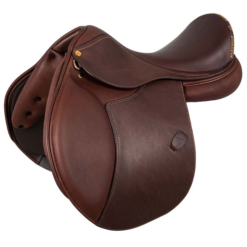 All purpose english saddle bernini acavallo with adjustable gullet - 2819