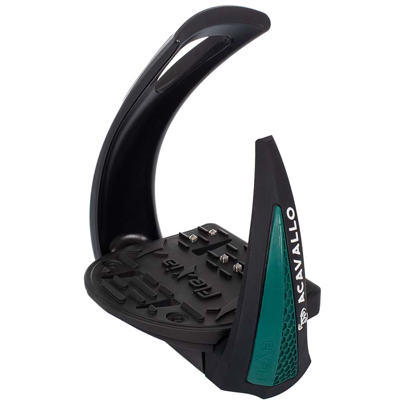 Acavallo stirrups flexia s model with bench and silicon arch - 3126