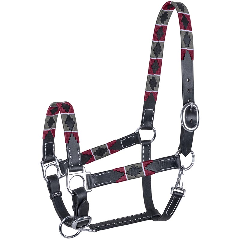 Chukka style halter in leather - 0351
