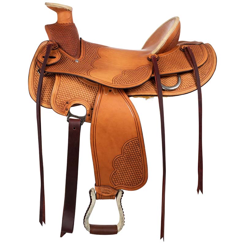 Denver western saddle high country  - 4879