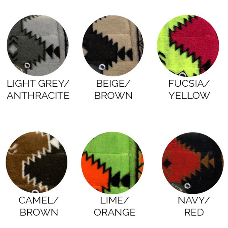 Western saddle pad wool & fleece - 5061