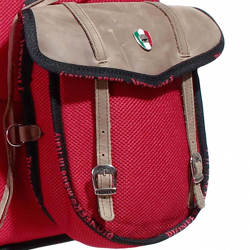 Western saddle pad pioneer in air mesh with saddlebag - 5067