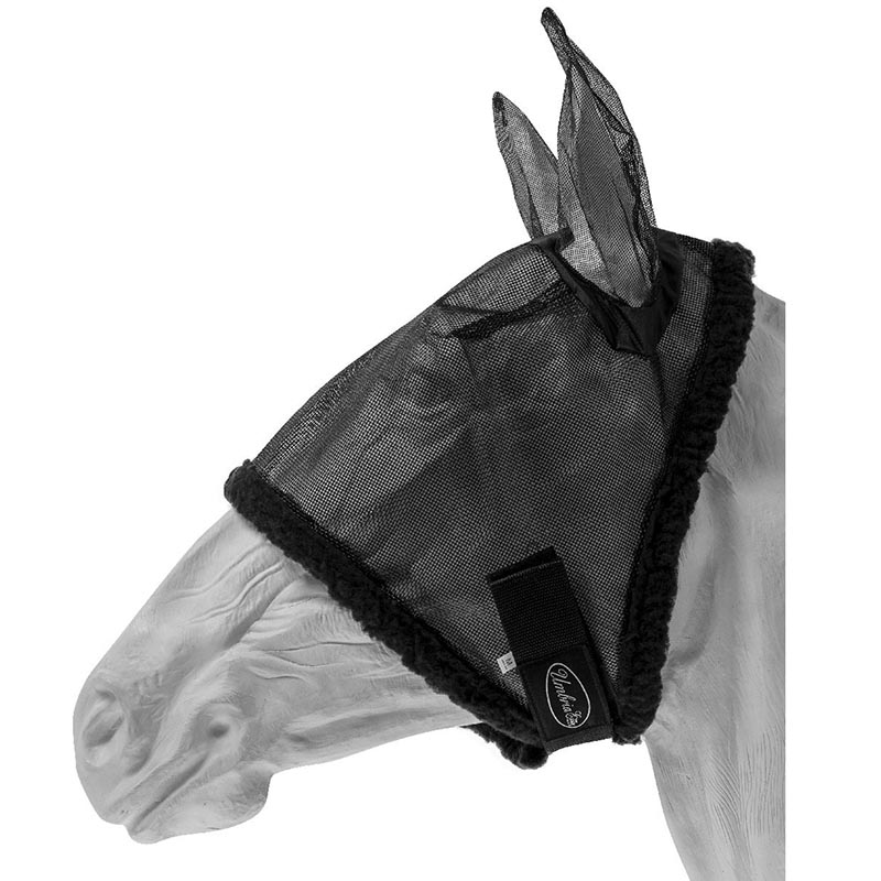 Nylon fly mask with earflaps - 0560
